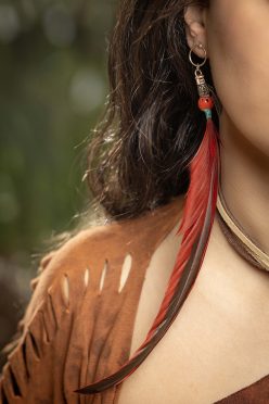 ⁦עגילים ריקוד הנוצה⁩ – תמונה ⁦2⁩